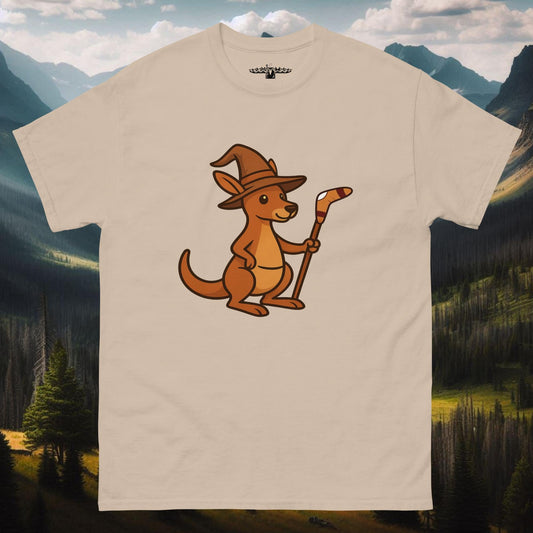 Kangaroo Wizard Shirt: Where Montana Magic &amp; Wizardry Collide